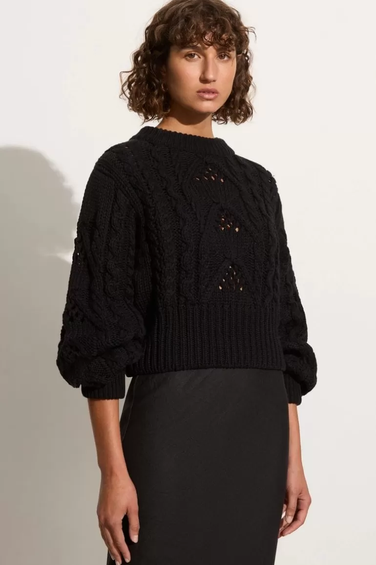 Flash Sale Faithfull the Brand Alanna Knit Jumper Black - Final Sale