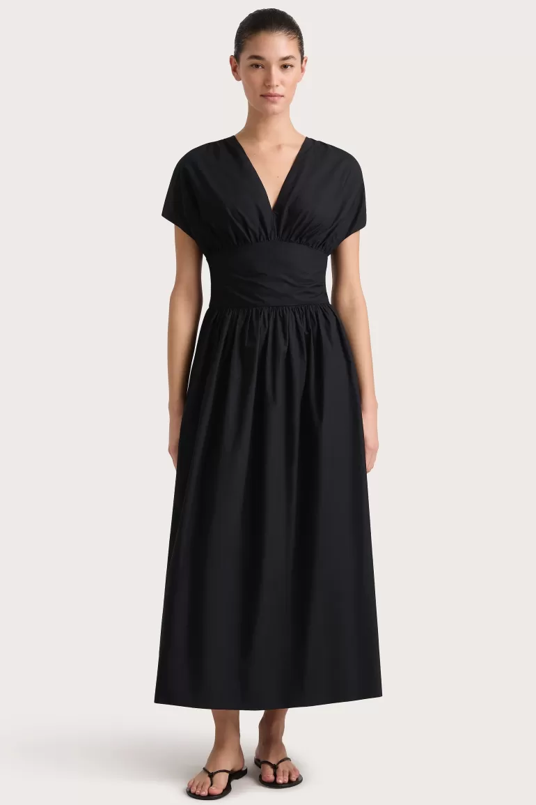 Store Faithfull the Brand Auve Midi Dress Black