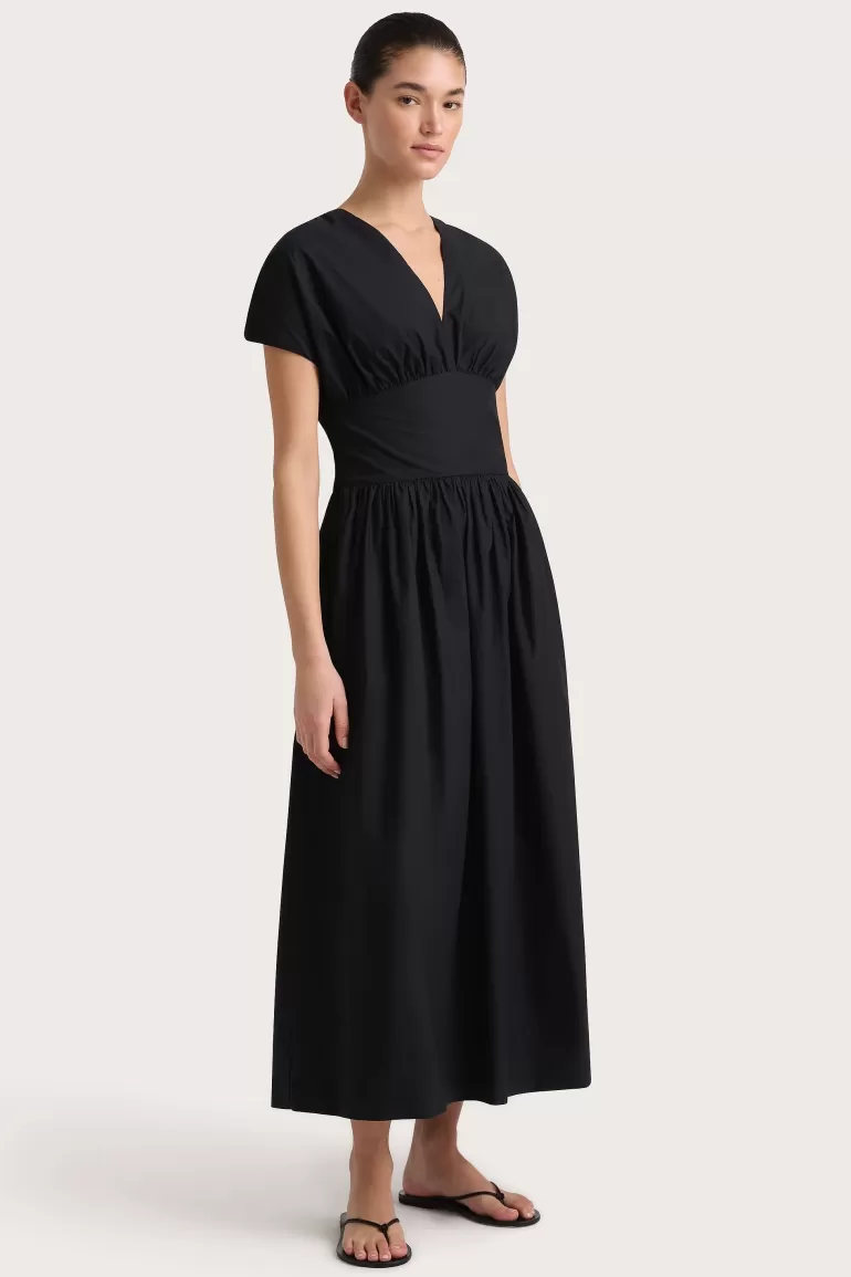 Store Faithfull the Brand Auve Midi Dress Black