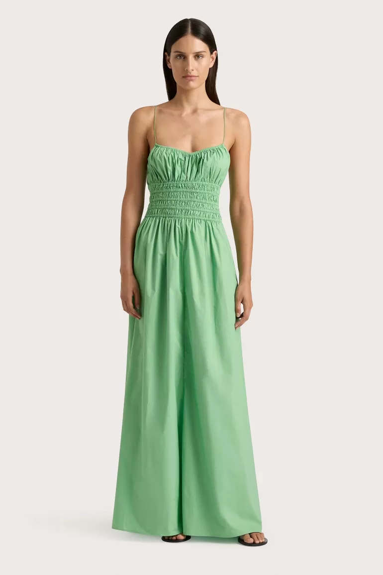 Best Faithfull the Brand Baia Maxi Dress Apple