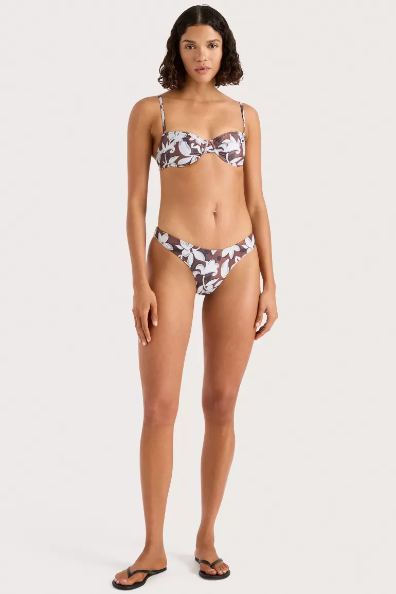 Best Faithfull the Brand Bebe Bikini Bottom Plumeria