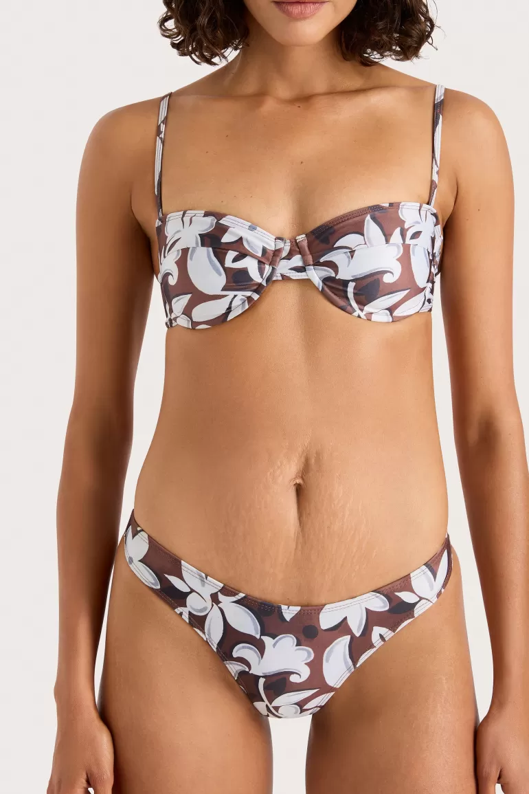 Best Faithfull the Brand Bebe Bikini Bottom Plumeria