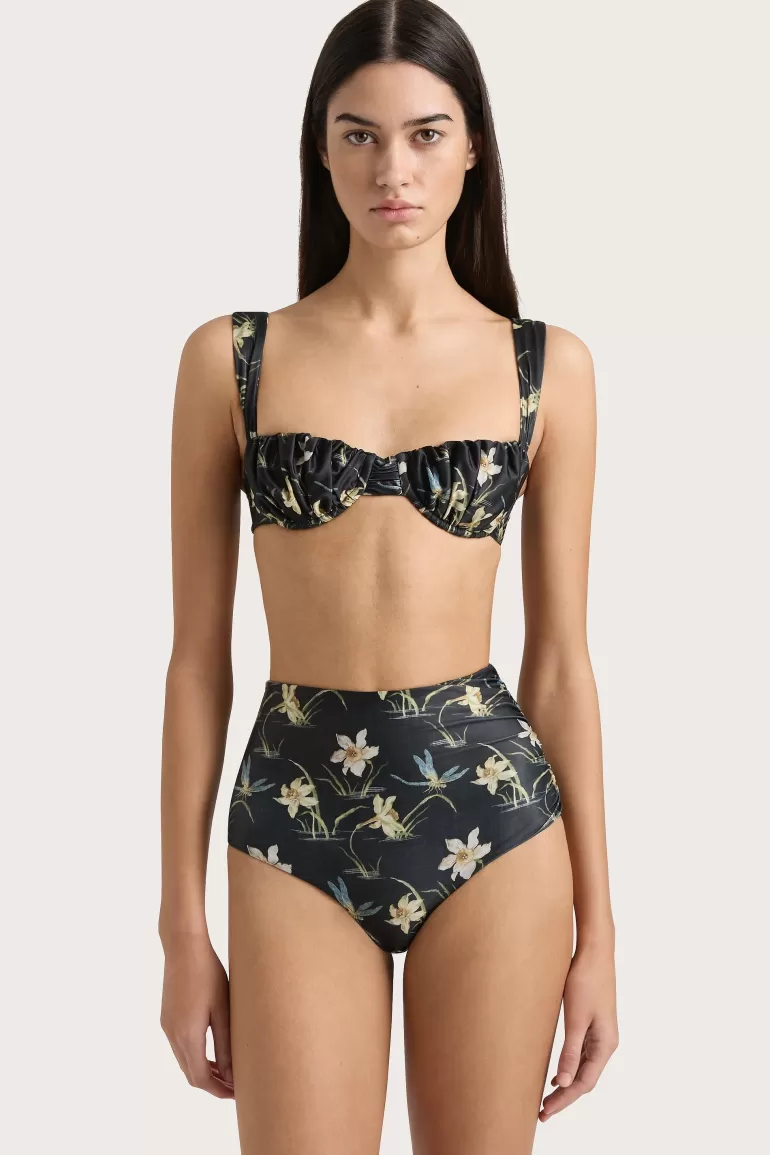 Hot Faithfull the Brand Bianca Bikini Bottom Daffodil Print