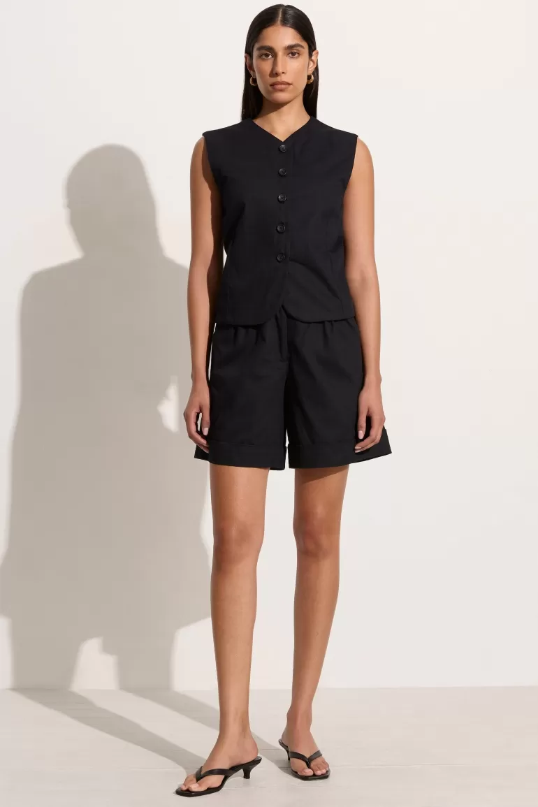 Shop Faithfull the Brand Campania Short Black