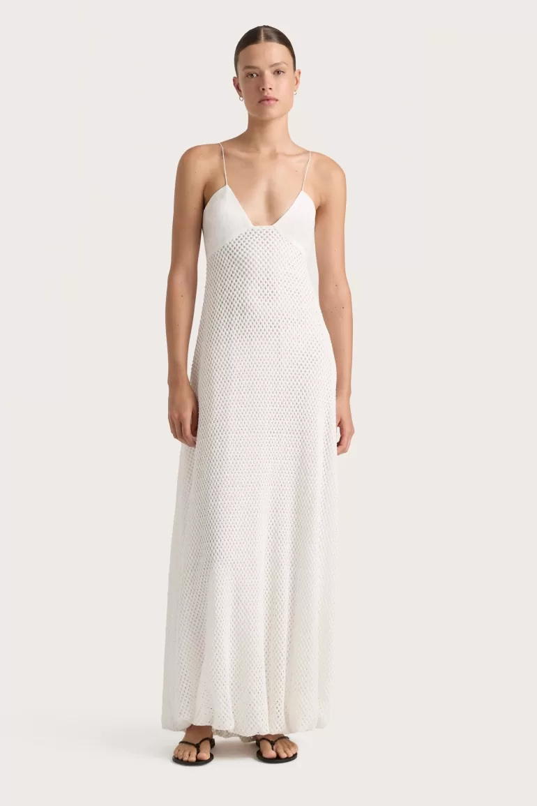 Best Faithfull the Brand Ciele Maxi Dress Azalea White