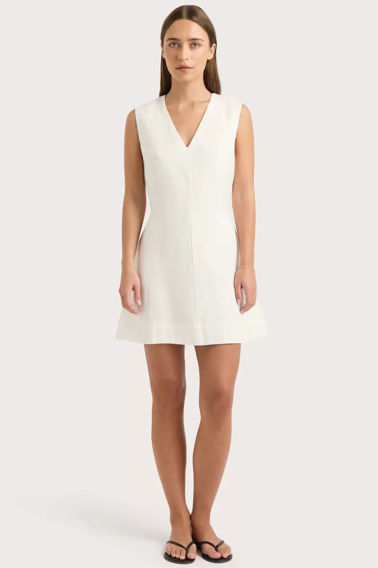 Best Sale Faithfull the Brand Daiane Mini Dress White