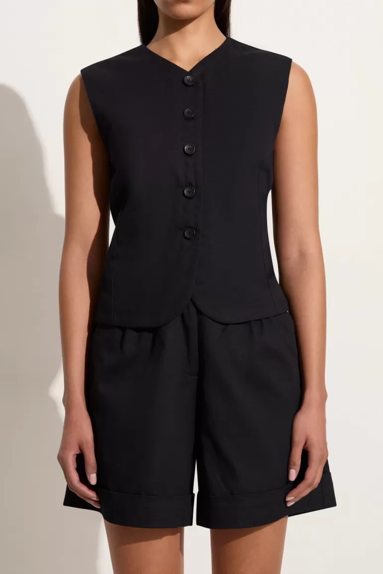 Flash Sale Faithfull the Brand Delfina Vest Black