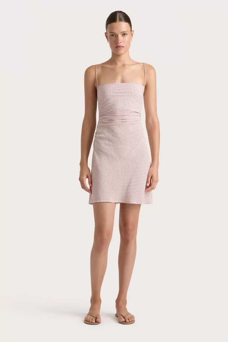 Discount Faithfull the Brand Emalee Mini Dress Oliander Blush