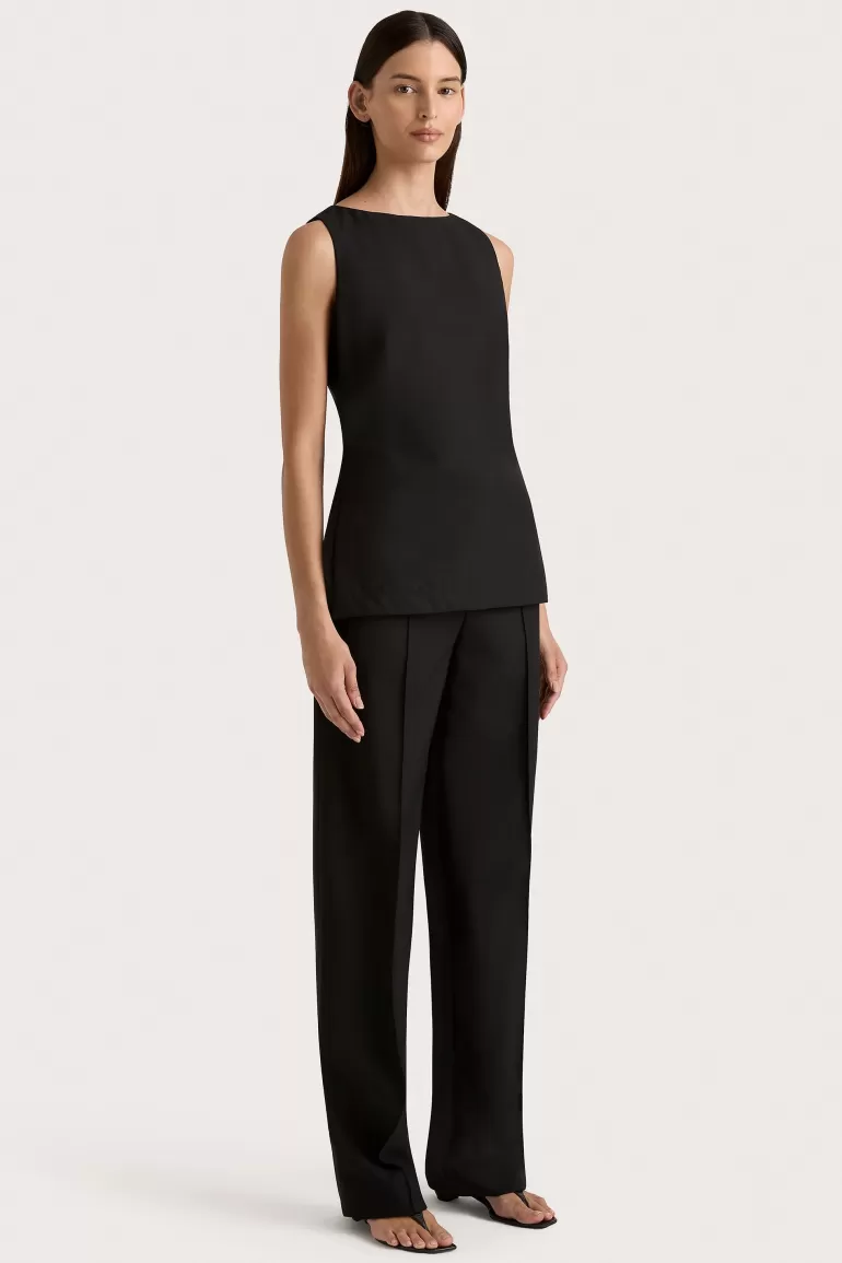 Cheap Faithfull the Brand Emilie Trouser Black