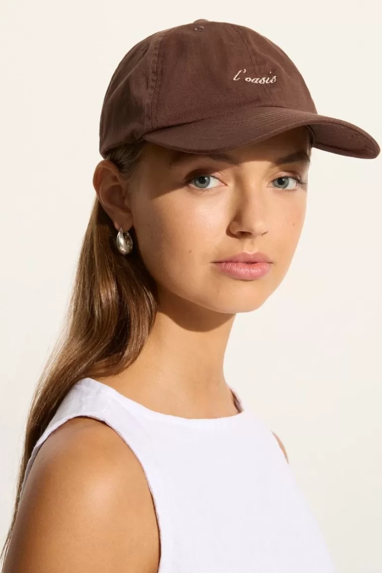 Best Faithfull the Brand L'Oasis Souvenir Cap Cocoa (Exclusive) - Final Sale