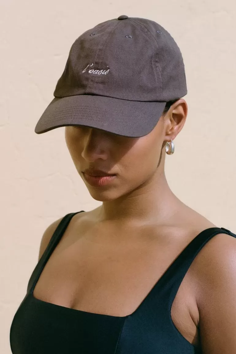 Best Faithfull the Brand L'Oasis Souvenir Cap Cocoa (Exclusive) - Final Sale