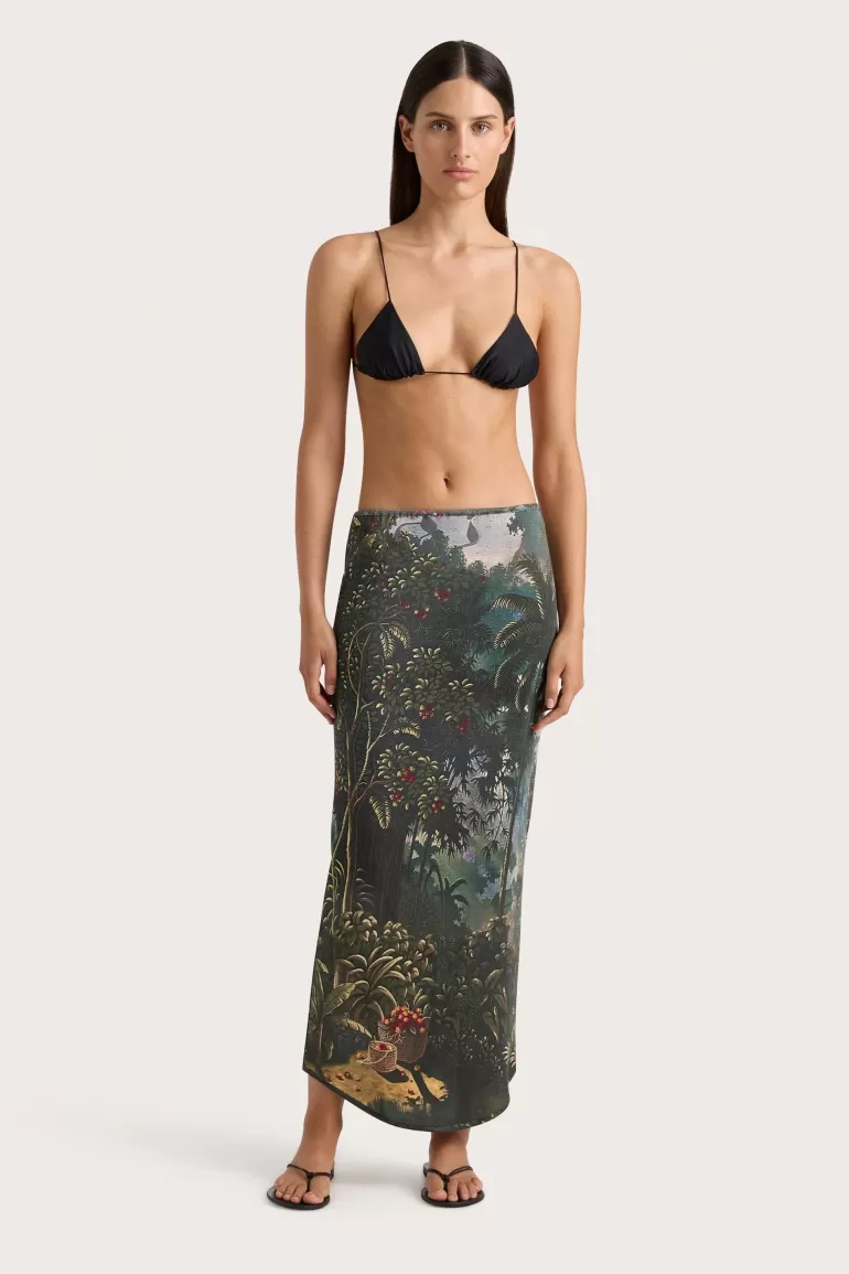 Best Faithfull the Brand Loire Skirt Balinese Landscape