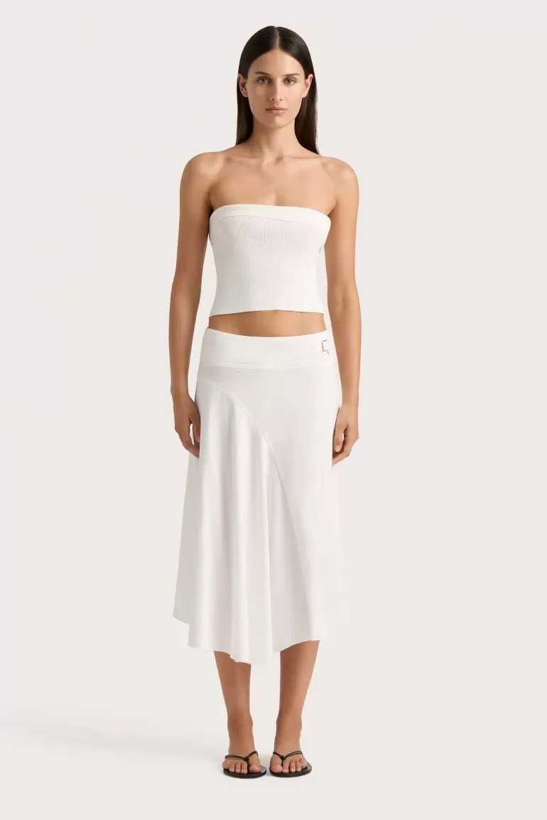 Best Faithfull the Brand Maceio Skirt White