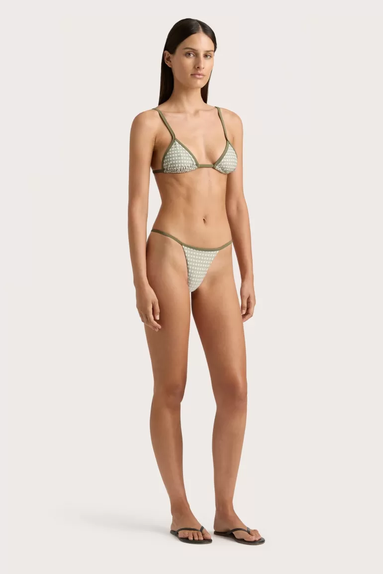 Sale Faithfull the Brand Manon Bikini Bottom Oliander Khaki