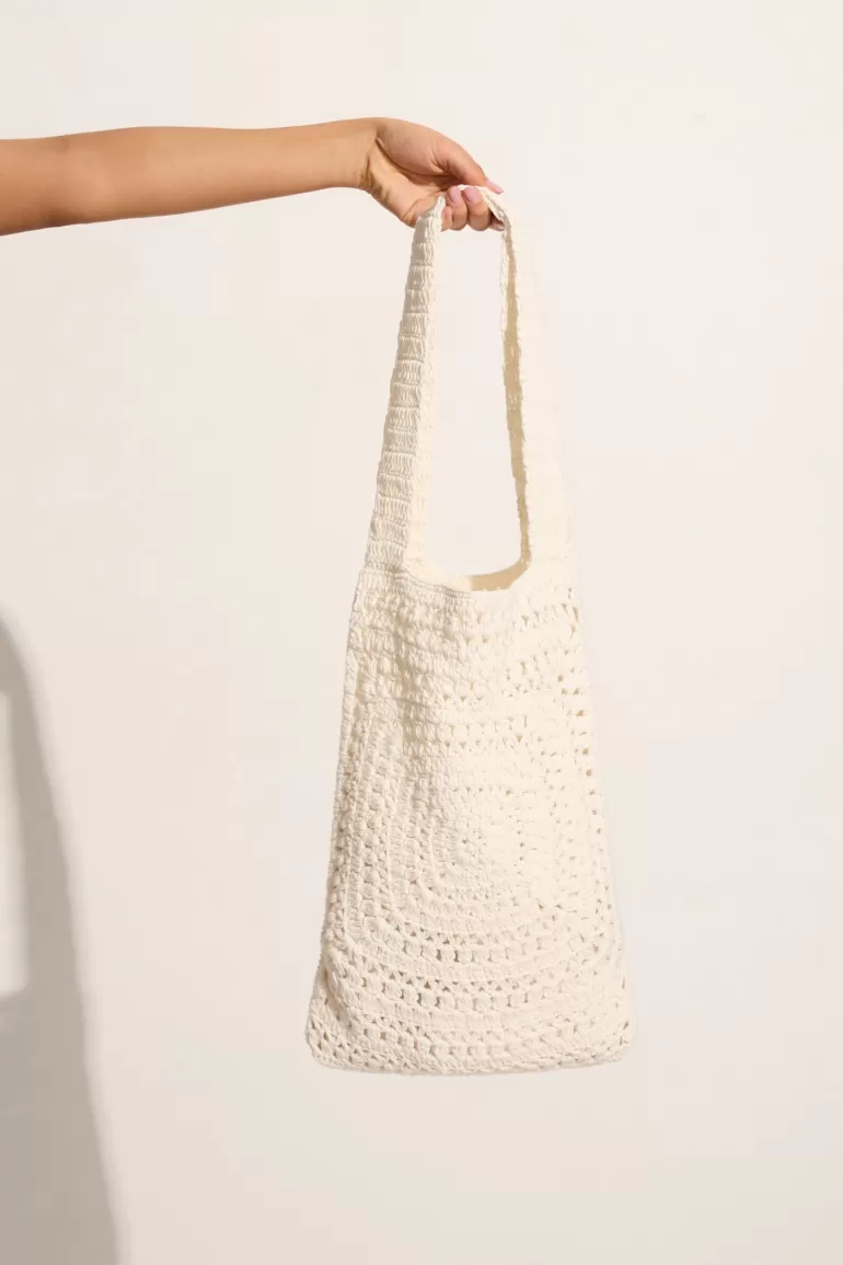 Best Faithfull the Brand Piccolo Crochet Bag Off White