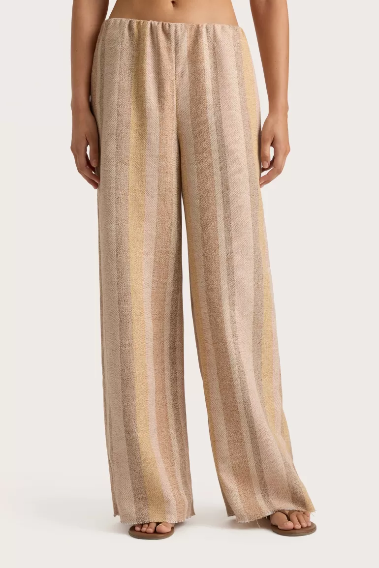 Sale Faithfull the Brand Sao Paulo Pant Terracotta Stripe