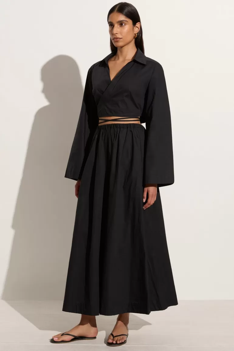 Outlet Faithfull the Brand Scanno Skirt Black