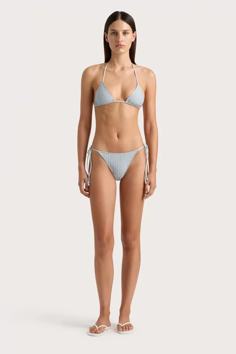 Sale Faithfull the Brand Sete Bikini Top Oliander Sky Blue