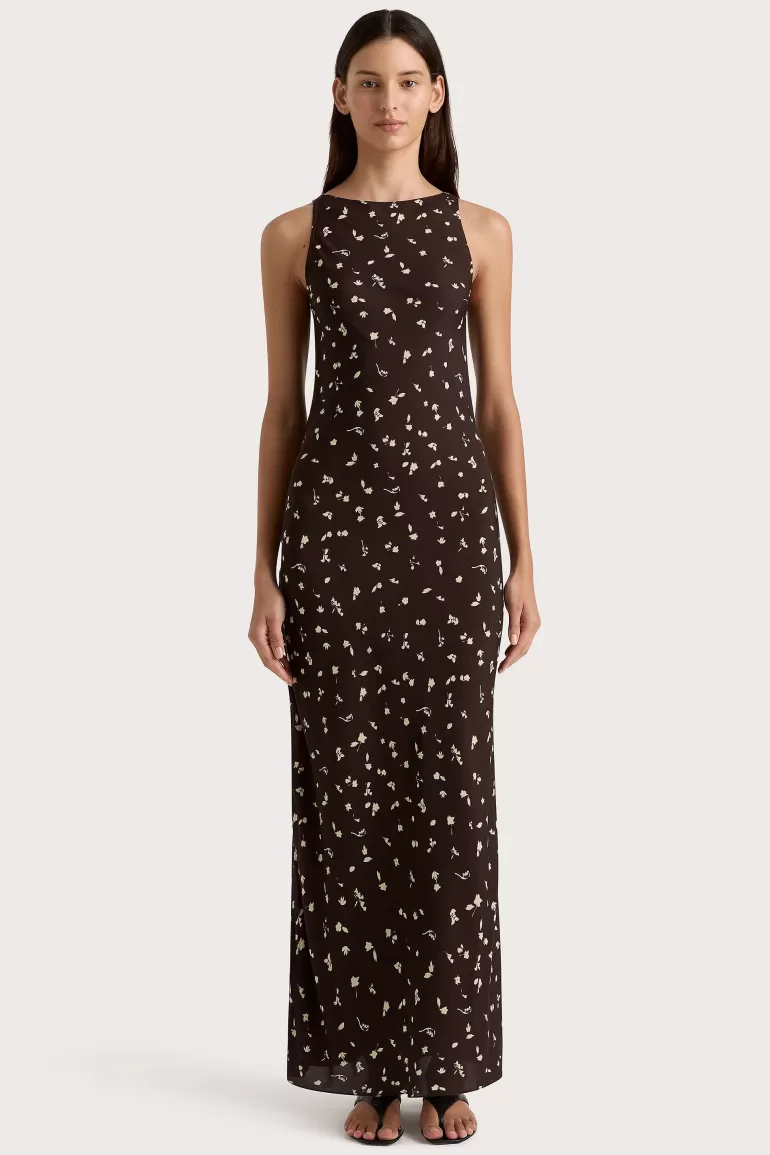 Best Sale Faithfull the Brand Silya Maxi Dress Clover Brown